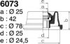 DEPA 6073 Bellow Set, drive shaft